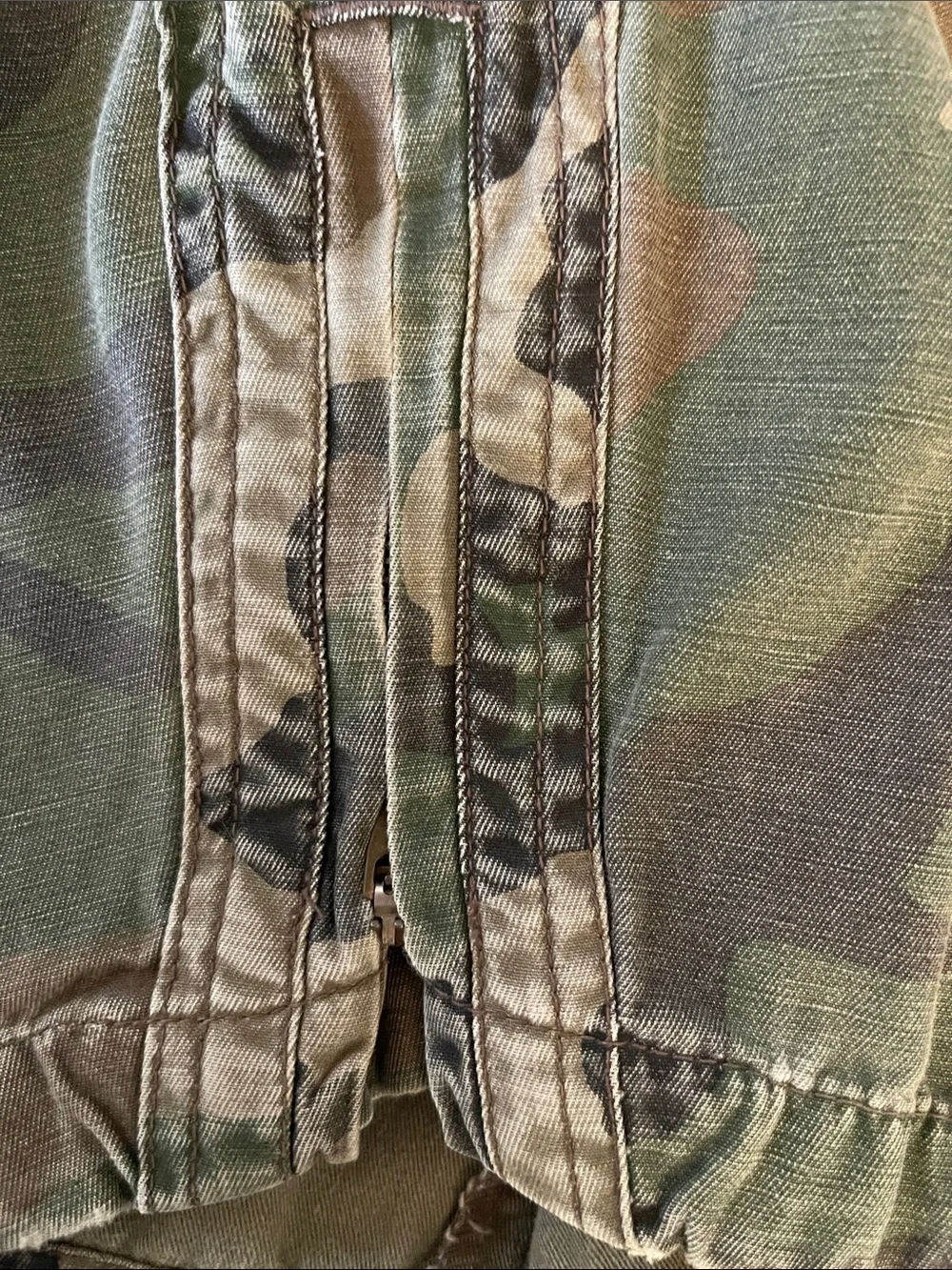 Cello Green Camouflage Cargo Pants